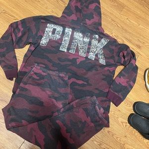 VS PINK Bling SweatSuit